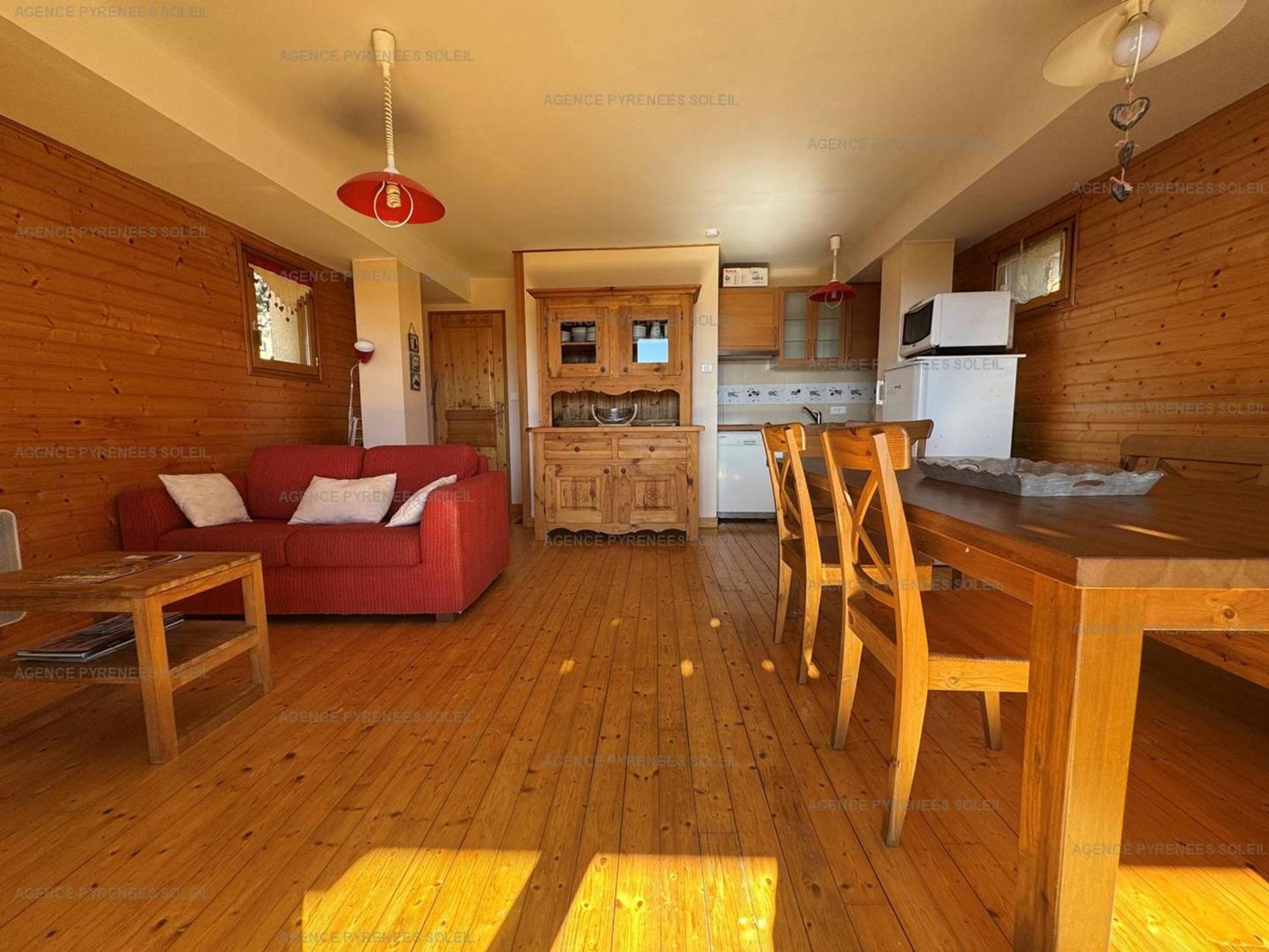 F4 Bas De Chalet Avec Terrasse Et Parking - Les Angles - Fr-1-295-143 Eksteriør bilde