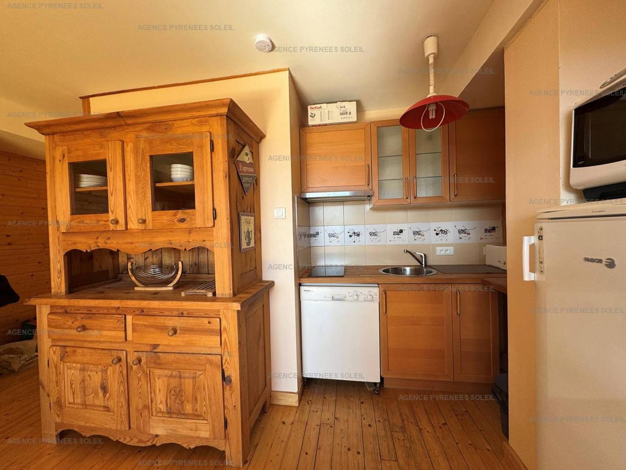 F4 Bas De Chalet Avec Terrasse Et Parking - Les Angles - Fr-1-295-143 Eksteriør bilde