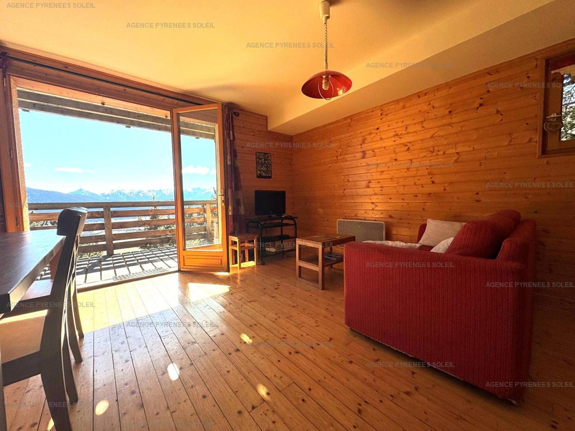 F4 Bas De Chalet Avec Terrasse Et Parking - Les Angles - Fr-1-295-143 Eksteriør bilde